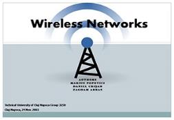 Wireless Networks Powerpoint Presentation
