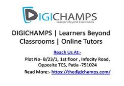 DIGICHAMPS OnLine Learning Beyond Classrooms Powerpoint Presentation