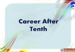 Career After Tenth Powerpoint Presentation