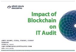 Impact of Blockchain on IT Audit Powerpoint Presentation