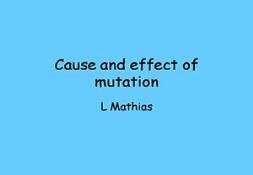 Cause And Effect Of Mutation Powerpoint Presentation