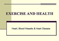 Exercise And Health Powerpoint Presentation