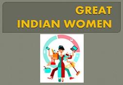 Great Indian Women Powerpoint Presentation