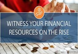 Witness Your Financial Resources On The Rise Powerpoint Presentation