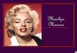 Marilyn Monroe PowerPoint Presentation