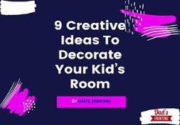 9 Creative Ideas To Decorate Your Kid’s Room Powerpoint Presentation