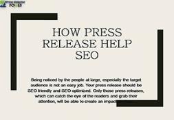 How Press Release Improve SEO for your business Powerpoint Presentation