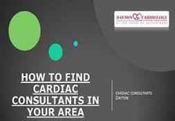 HOW TO FIND CARDIAC CONSULTANTS IN YOUR AREA Powerpoint Presentation