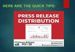 An Absolutely Successful Press Release Distribution Format Tips Powerpoint Presentation