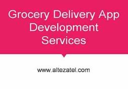Grocery App Development Services Powerpoint Presentation