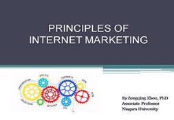 Principles of Internet Marketing PowerPoint Presentation
