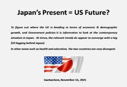 Comparison between Japan and US trends in economics-demographics-health and education PowerPoint Presentation