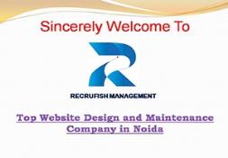 Hire Top Website Design and Maintenance Company in Noida Powerpoint Presentation