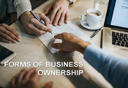Forms of Business Ownership PowerPoint Presentation