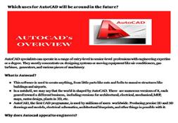 Is AutoCAD Good for Future? PowerPoint Presentation