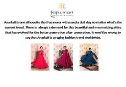 Anarkali-Continuing the Legacy of the Yester Generations Powerpoint Presentation