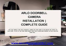 How do I Install My Arlo Essential Video Doorbell Powerpoint Presentation
