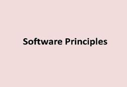 Software Principles PowerPoint Presentation