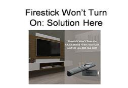 Firestick Wont Turn On-Solution Here Powerpoint Presentation