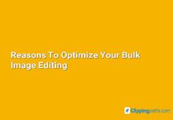 Reasons To Optimize Your Bulk Image Editing Powerpoint Presentation