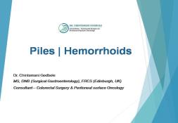 Piles-Hemorrhoids PowerPoint Presentation