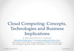 Cloud Computing Concepts PowerPoint Presentation