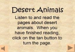 Desert Animals PowerPoint Presentation