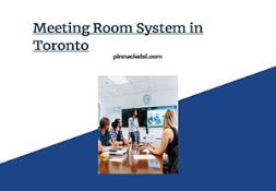 Meeting Room System in Toronto PowerPoint Presentation