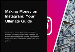 How to start making money on Instagram PowerPoint Presentation