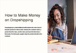 How to make money on Dropshipping PowerPoint Presentation