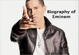 Biography of Eminem Powerpoint Presentation