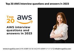Top 20 AWS interview questions and answers in 2023 PowerPoint Presentation
