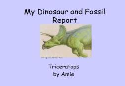 Dinosaurs and Fossil PowerPoint Presentation