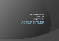 Adolf Hitler Wikispaces PowerPoint Presentation
