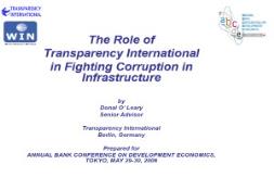 INSTRUMENTS FOR ADDRESSING PETTY CORRUPTION PowerPoint Presentation