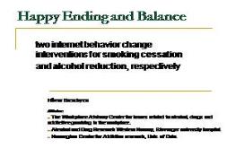 Happy Ending and Balance PowerPoint Presentation