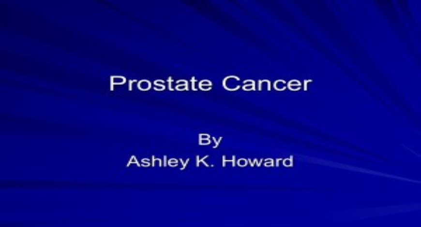 Free Download About Prostate Cancer PowerPoint