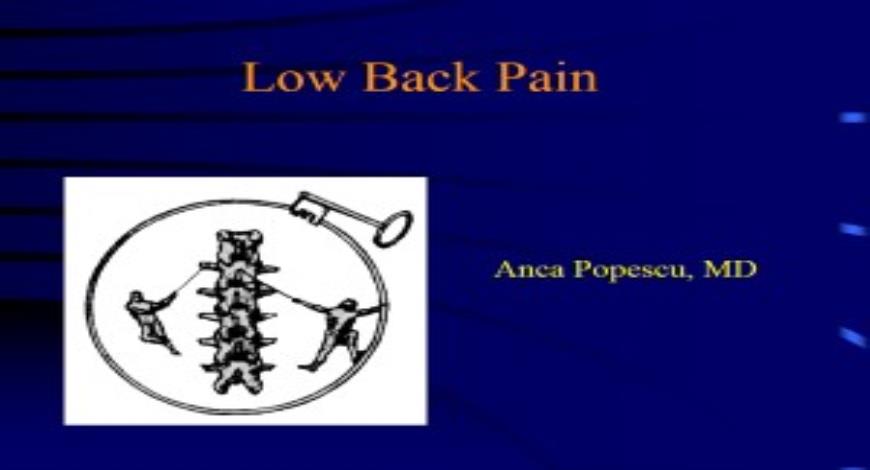 Free Download Back pain PowerPoint Presentation Slides