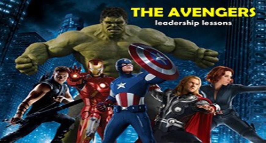 Free Download The Avengers Leadership Lessons PowerPoint Presentation