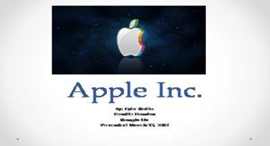 apple ppt presentation 2020