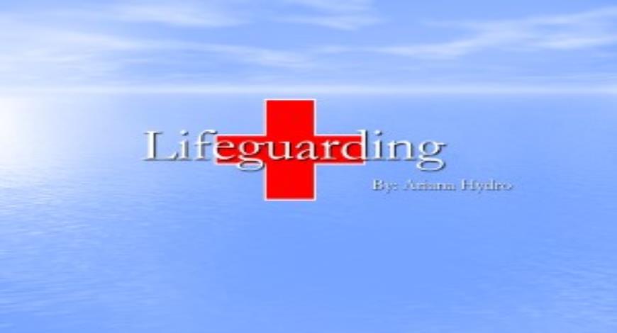 lifeguarding course powerpoint presentation