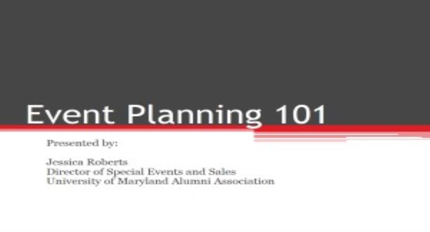 Free Download Event Planning PowerPoint Presentation | SlidesFinder.com