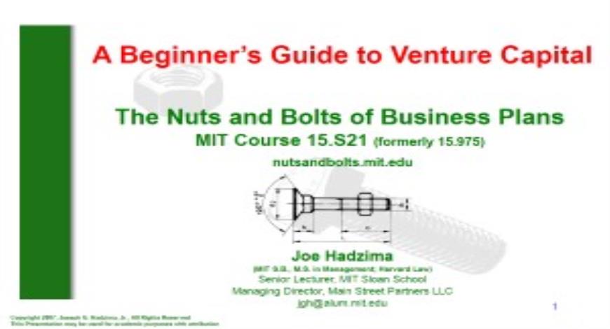 Free Download Beginners Guide to Venture Capital PowerPoint ...