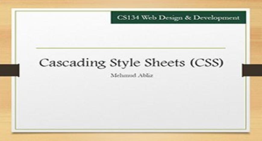 Free Download Cascading Style Sheets PowerPoint Presentation ...