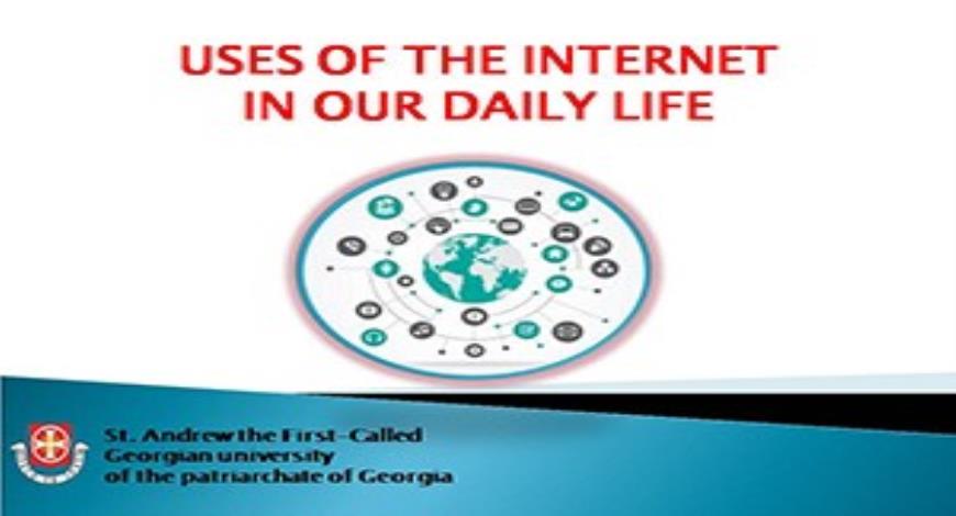 role of internet in our life