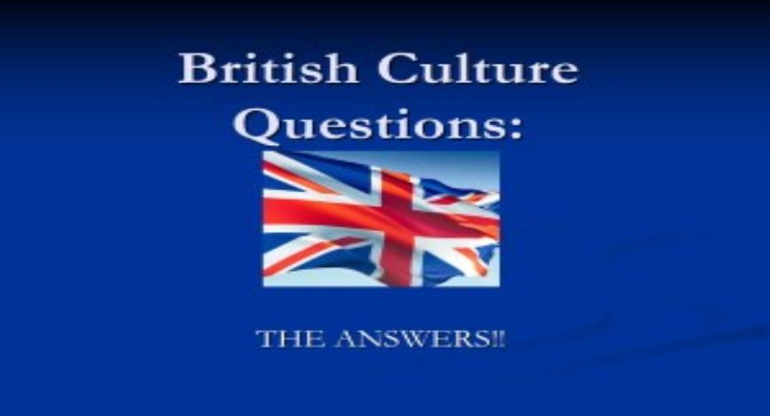 listen to the presentation about unusual british