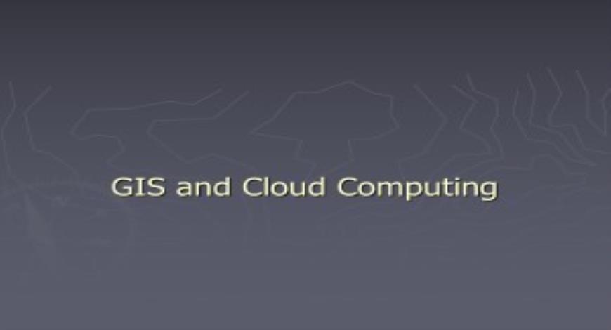 Free Download GIS and Cloud Computing PowerPoint Presentation Slides